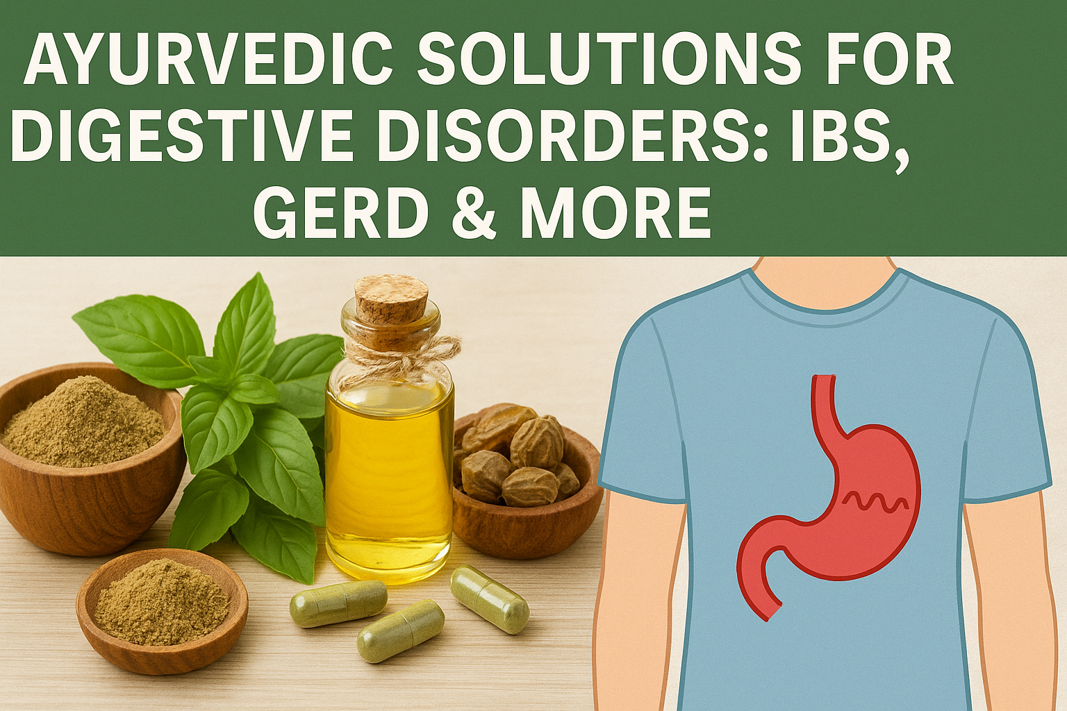 Ayurvedic Solutions for Digestive Disorders IBS GERD More